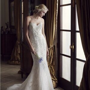 STUNNING Casablanca Bridal 'Carnation' Gown - Fit & Flare Wedding Dress